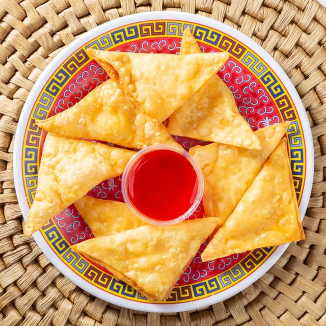 10. Fried Crab Rangoon.